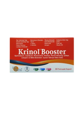 Krinol Booster - Lepidyum. Resveratrol. Likopen- 30 Kapsül - 1 Kutu