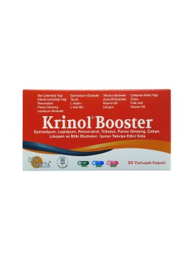 Krinol Booster - Lepidyum. Resveratrol. Likopen- 30 Kapsül - 1 Kutu